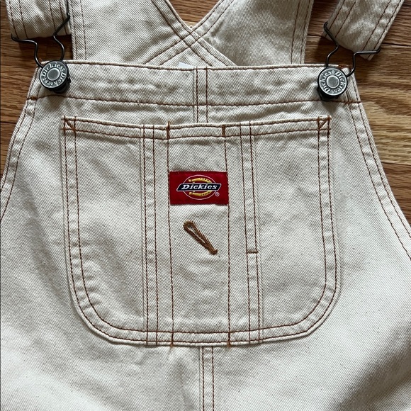 Cream Dickies Overalls - Picture 2 of 2